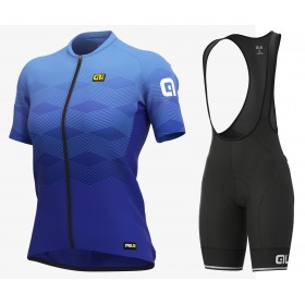 Completo Maglia + Pantaloncino con bretelle 2021 Ale Magnitude Donna N002